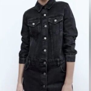 Women's Black Denim Jacket